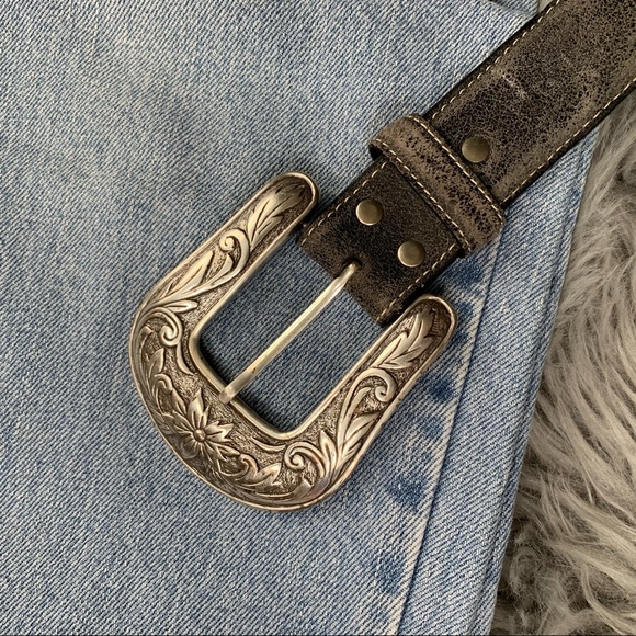 Nocona Belt Co. Genuine Leather Western Belt - Picture 5 of 11